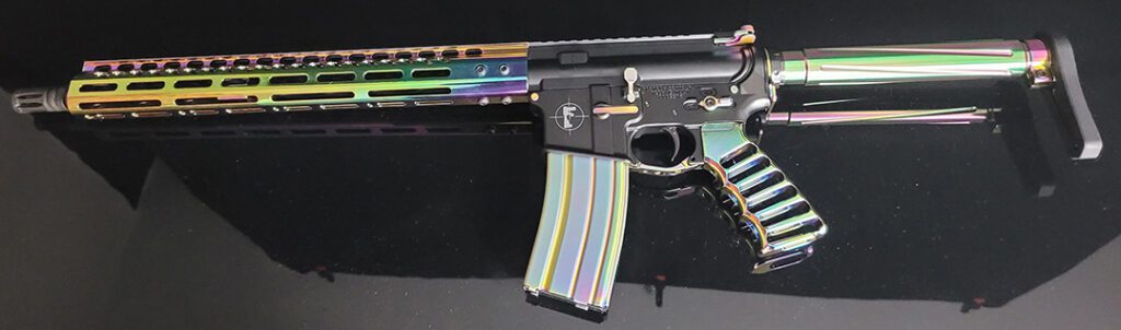 Custom Iridescent AR-15