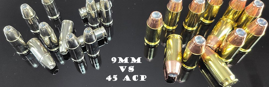 Choosing Between a 9mm vs. .45 Handgun