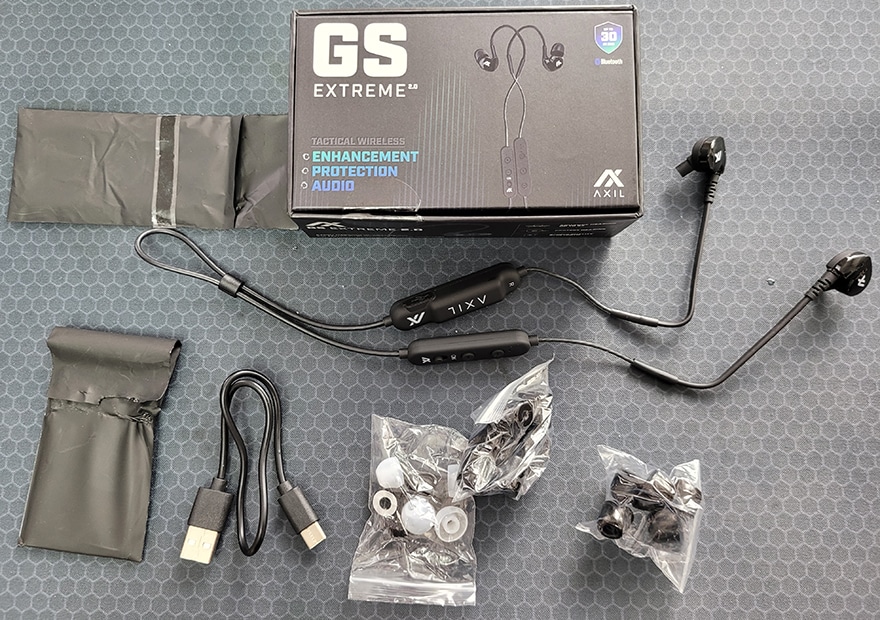 AXIL GS Extreme 2.0 Box Contents