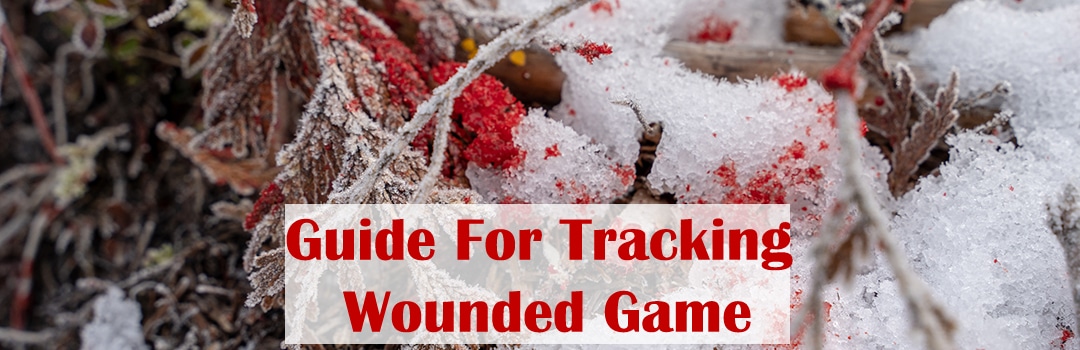 Guide for tracking wounded game