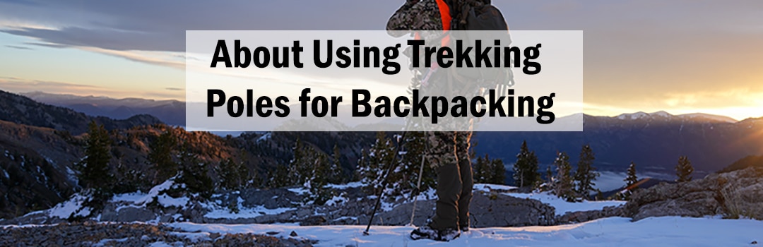 About Using Trekking Poles for Backpacking