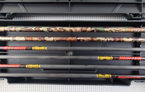 Bow-Max® Arrow Max Archery Case with multiple arrows