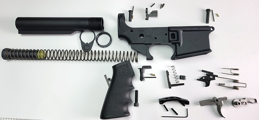 AR-15 lower receiver parts