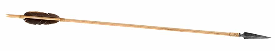 Wooden arrow