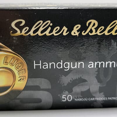 Sellier & Bellot 9mm Luger Ammo 115 Grain Full Metal Jacket