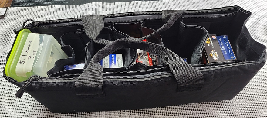 Pull out carry bag from the Vism Expert Range Bag