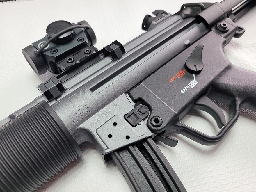 HK MP5 22 LR with Crimson Trace CTS-25