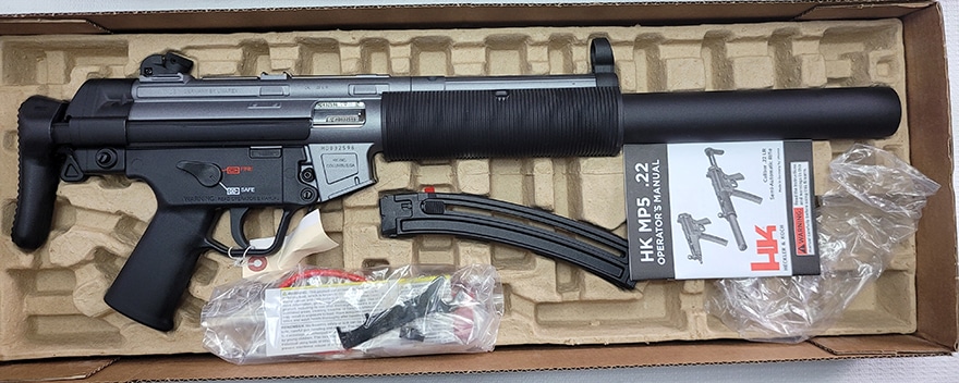 Heckler and Koch (HK USA) MP5 22 LR (HK81000468) in box