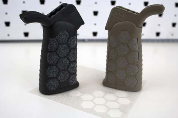 TACTICAL TAPE ON PISTOL GRIPS
